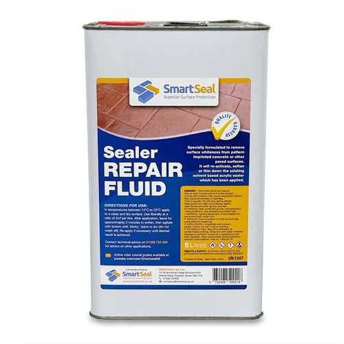 Solvent sealer repair - sealer,